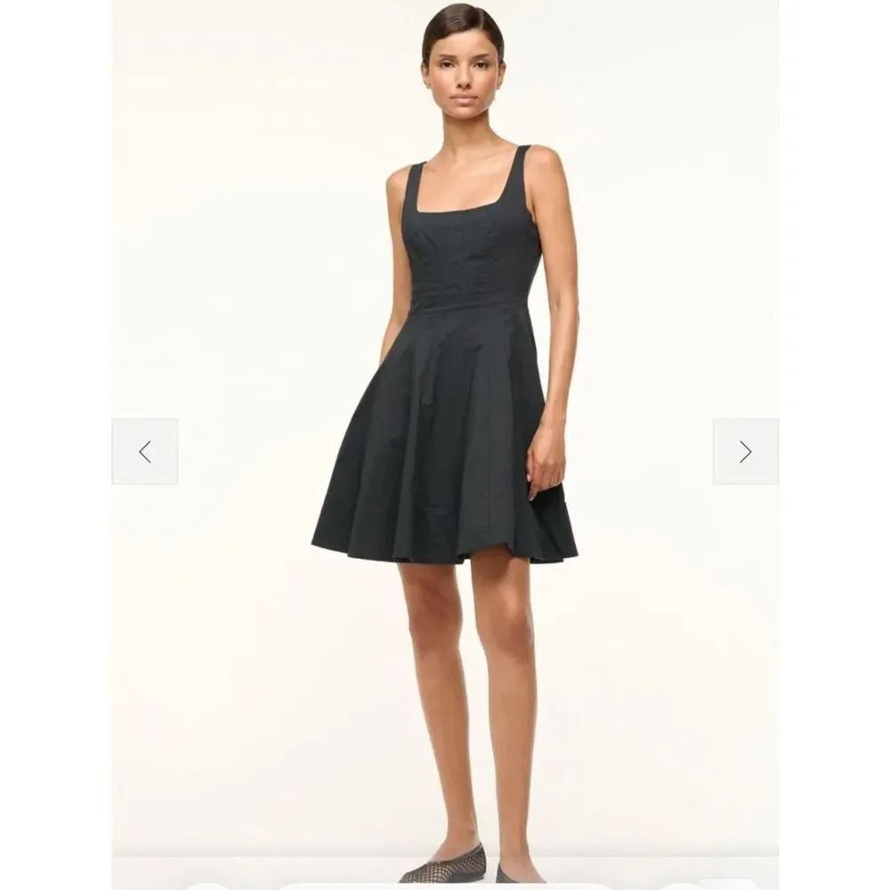 STAUD wells mini dress